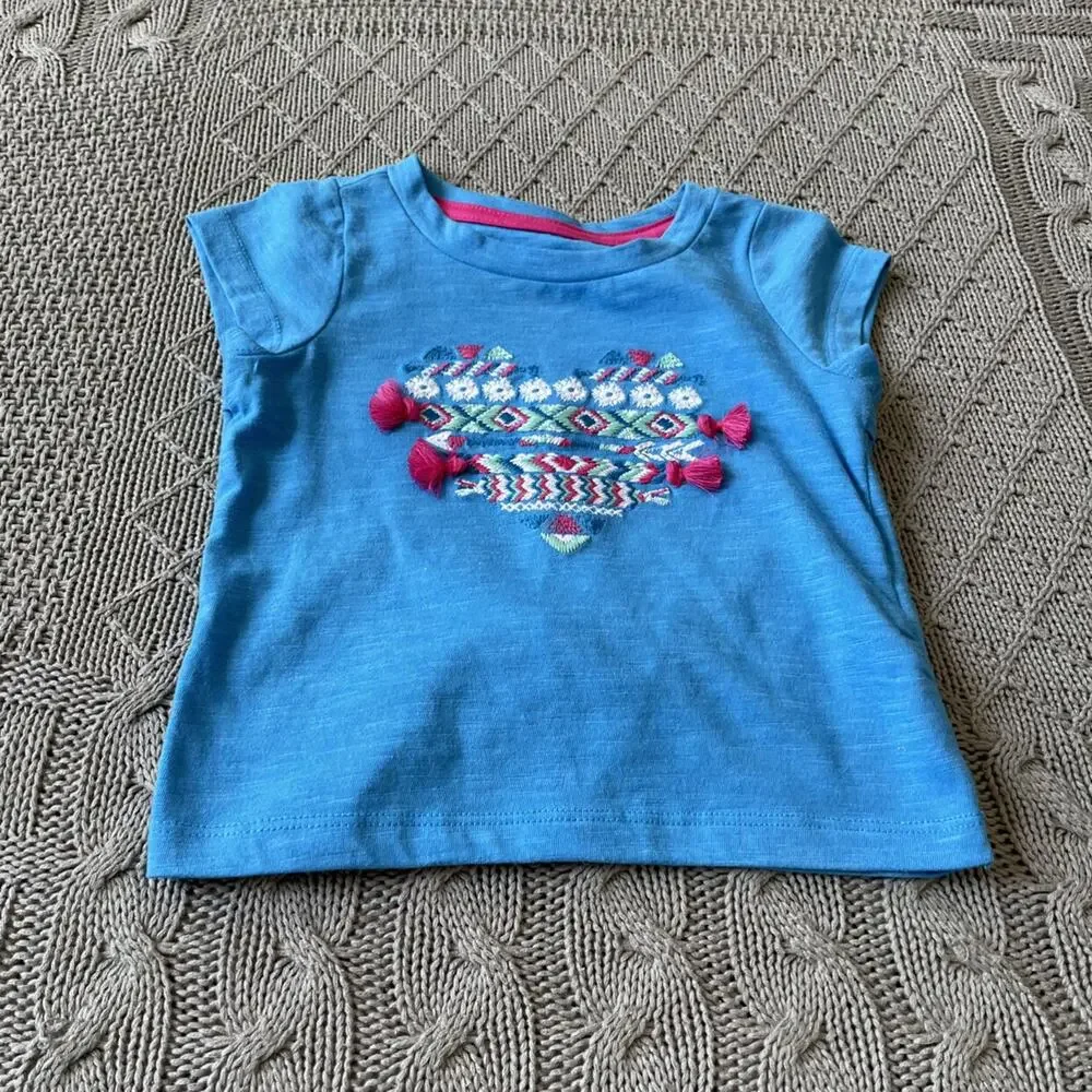 Hatley Heart Embroidered Tee ~ 2